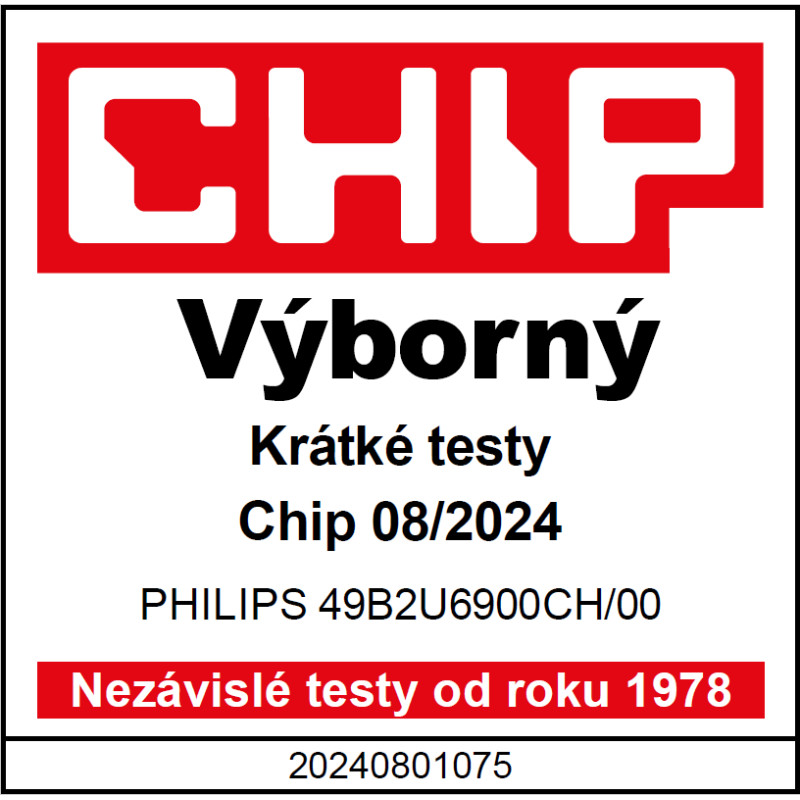 Philips/49B2U6900CH/00/48,8''/VA/5120x1440/75Hz/4ms/Black/3R