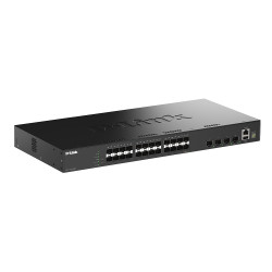 D-Link DGS-1530-28S/E 24 Porty 1G SFP + 4 Porty 10G SFP+ Smart Managed Switch
