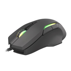 Genesis herná optická myš XENON 220 G2/RGB/Herná/Optická/Pre pravákov/12 400 DPI/Drôtová USB/Čierna