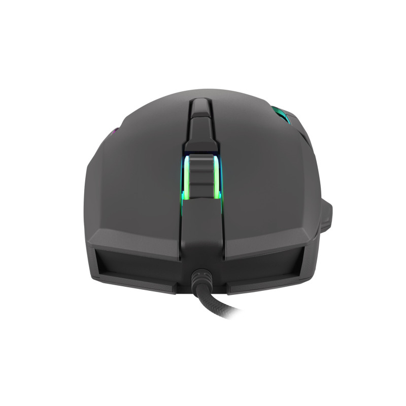 Genesis herná optická myš XENON 220 G2/RGB/Herná/Optická/Pre pravákov/12 400 DPI/Drôtová USB/Čierna