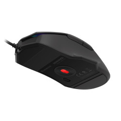 Genesis herná optická myš XENON 220 G2/RGB/Herná/Optická/Pre pravákov/12 400 DPI/Drôtová USB/Čierna