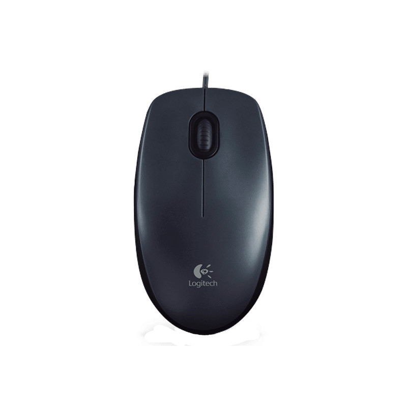 LOGITECH OEM - Logitech M90/Kancelárska/Optická/1 000 DPI/Drôtová USB/Čierna
