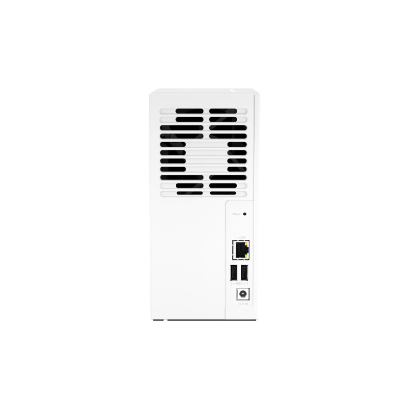 QNAP TS-233 (4core 2,0 GHz + NPU, 2GB DDR4 RAM, 2x SATA, 1x GbE, 1x USB 2.0, 1x USB 3.2)