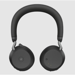Jabra Evolve2 75/Stereo/ANC/USB-C/BT/Bezdrať/MS/Čierna