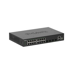 D-Link DGS-1530-20/E 16 Portov GE + 4 Porty 10G SFP+ Smart Managed Switch