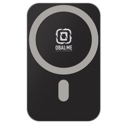 OBAL:ME MagNetix Plate Bezdrôtový Nabíjací Držiak do Auta 15W Black