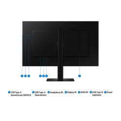 Samsung ViewFinity S8/S80D/27''/IPS/4K UHD/60Hz/5ms/Black/2R