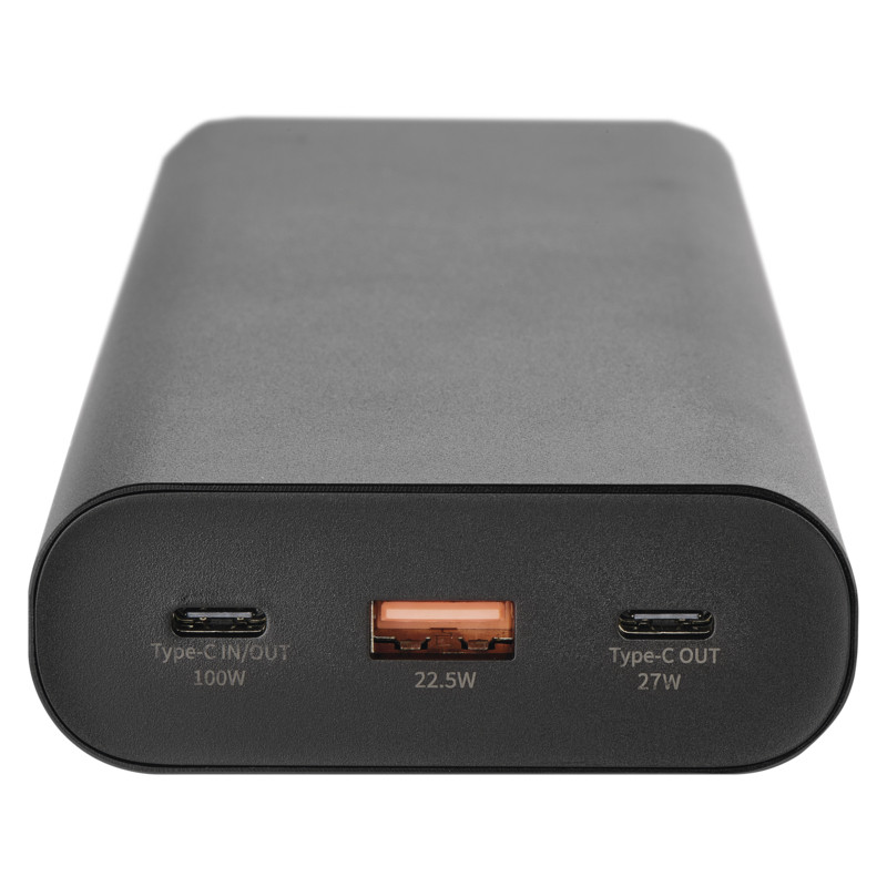 EMOS PWB NTBF30 27000 MAH 100 W PD 1×USB-C 1×USB-A