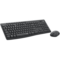 LOGITECH OEM - bezdrôtový set Logitech MK295, graphite US INTNL