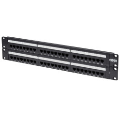 EATON - Patch panel pre montáž do čajky 2U, 48x Cat6/Cat5 568B, RJ45 Ethernet