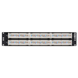 EATON - Patch panel pre montáž do čajky 2U, 48x Cat6/Cat5 568B, RJ45 Ethernet