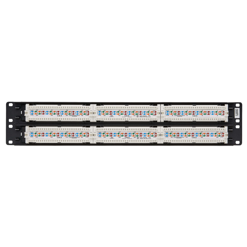 EATON - Patch panel pre montáž do čajky 2U, 48x Cat6/Cat5 568B, RJ45 Ethernet
