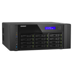QNAP QAI-h1290FX-7302P-128G (AMD EPYC, 128GB ECC RAM, 12x 2,5'' U.2, 2x M.2 NVMe, 2x 2,5Gb, 2x 25Gb)