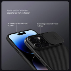 Nillkin CamShield PRE Magnetic Zadný Kryt pre Apple iPhone 16 Pre Dark Green