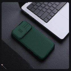 Nillkin CamShield PRE Magnetic Zadný Kryt pre Apple iPhone 16 Pre Dark Green