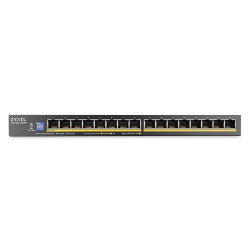 ZYXEL 16xGb unmanaged switch GS1100-16EPS PoE+