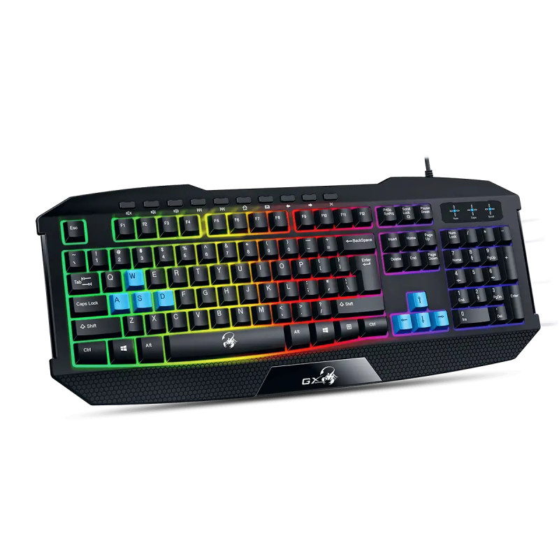 Klávesnica GENIUS K215 USB CZ+ SK black + Copilot