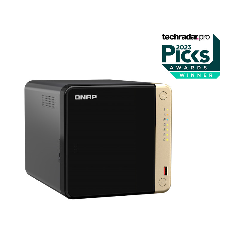 QNAP TS-464-8G (4core 2,9 GHz, 8GB RAM, 4xSATA, 2x M.2 NVM slot, 1xPCIe, 1xHDMI 4K, 2x2,5GbE, 4xUSB)