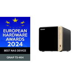 QNAP TS-464-8G (4core 2,9 GHz, 8GB RAM, 4xSATA, 2x M.2 NVM slot, 1xPCIe, 1xHDMI 4K, 2x2,5GbE, 4xUSB)