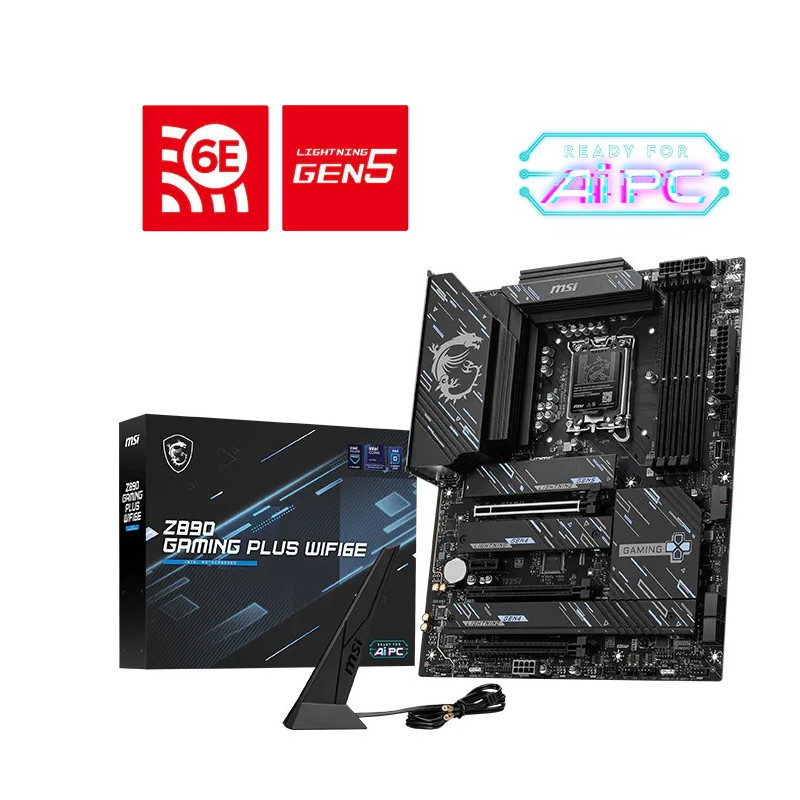 MSI Z890 GAMING PLUS WIFI6E/LGA 1851/ATX