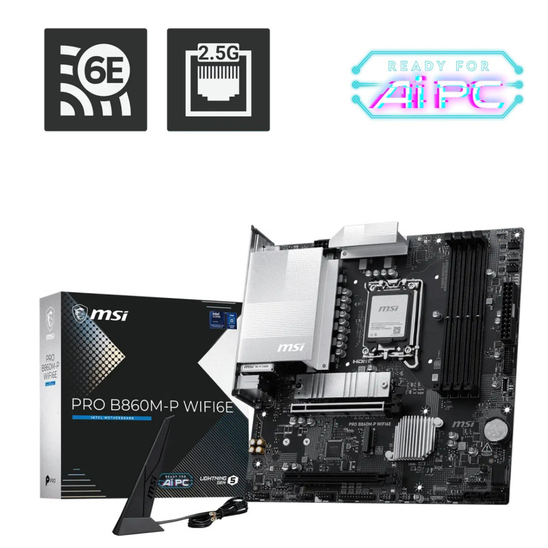 MSI PRE B860M-P WIFI6E/LGA 1851/mATX