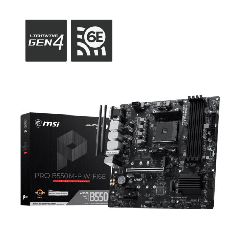 MSI PRE B550M-P WIFI6E/AM4/mATX