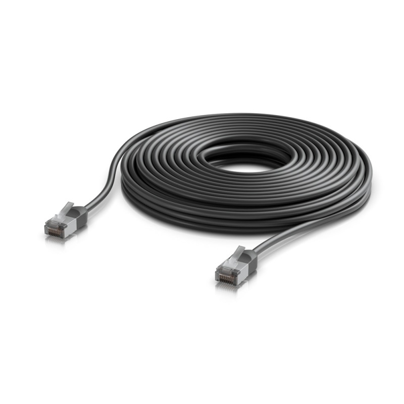 Ubiquiti UACC-Cable-Patch-Outdoor-C6A-12M-BK, UniFi Premium Patch Cable Outdoor, 12m, čierna