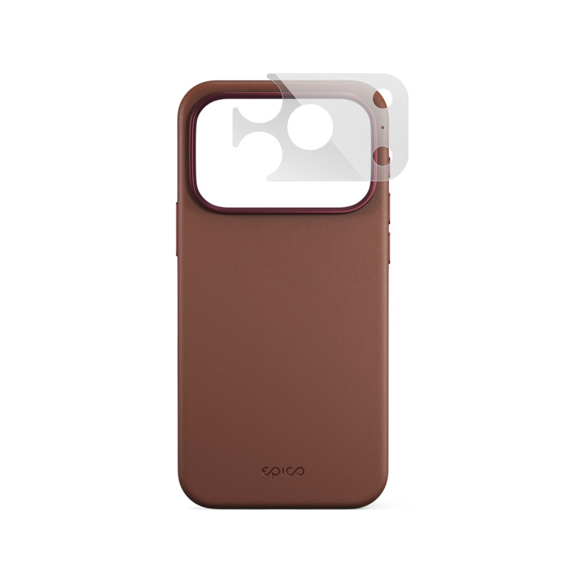 Epico Leather Mag+ Case iPhone 17 Pro Max/18 Pro Max hnedá
