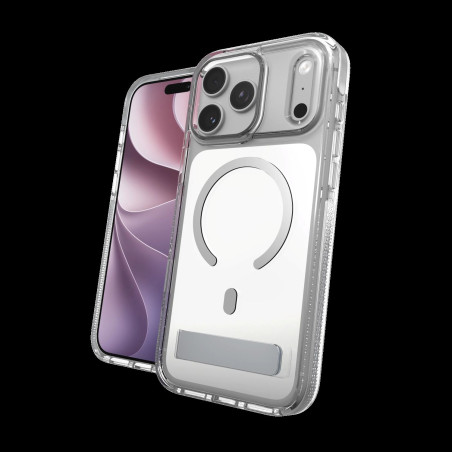 Case Santa Cruz Snap Kickstand Metallic with Camera Button Apple iPhone 18 Pre Max/17 Pre Max Silver