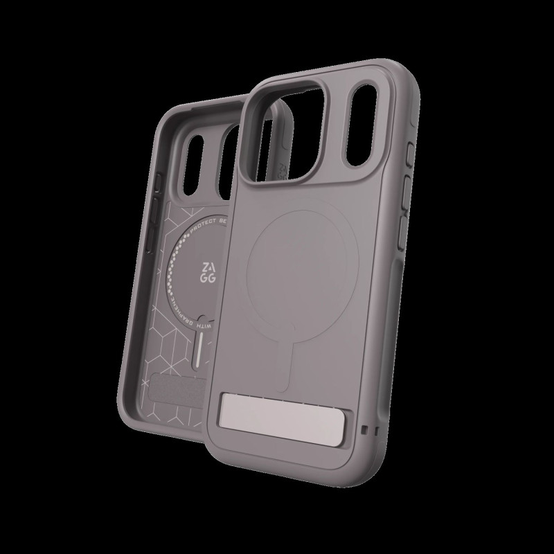 Case Sedona Snap with Kickstand pre Apple iPhone 18 Pro / 17 Pro - Robust Gray