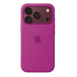 iPhone 18 Pro Silicone Case with MS - Magenta