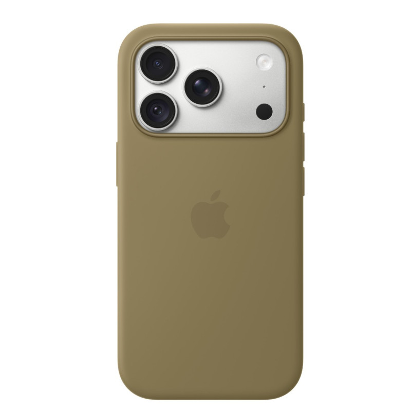 iPhone 18 Pro Silicone Case with MS - Olive