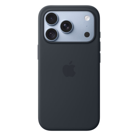 iPhone 18 Pro Silicone Case with MS - Navy Blue