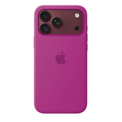 iPhone 18 Pro Max Silicone Case with MS - Magenta