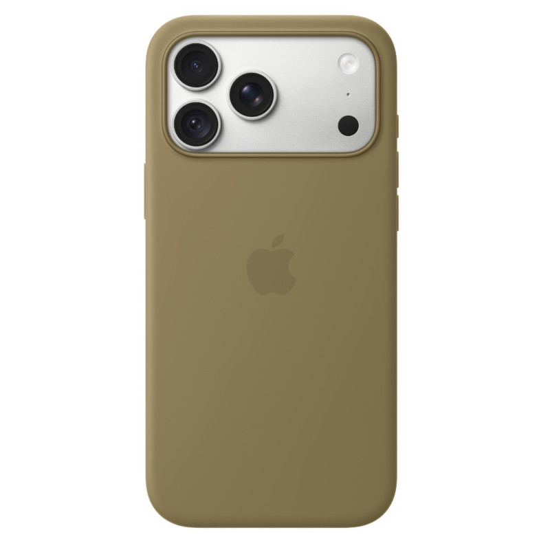 iPhone 18 Pro Max Silicone Case with MS - Olive