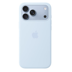 iPhone 18 Pro Max Silicone Case with MS - Cr.Blue