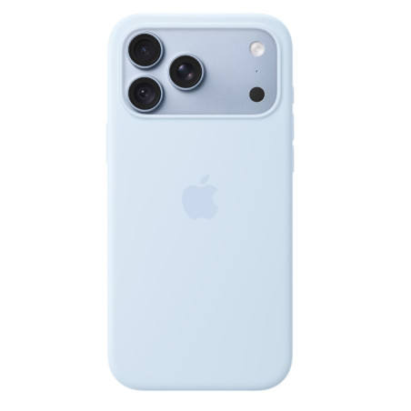 iPhone 18 Pro Max Silicone Case with MS - Cr.Blue