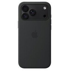 iPhone 18 Pro Max Silicone Case with MS - Black