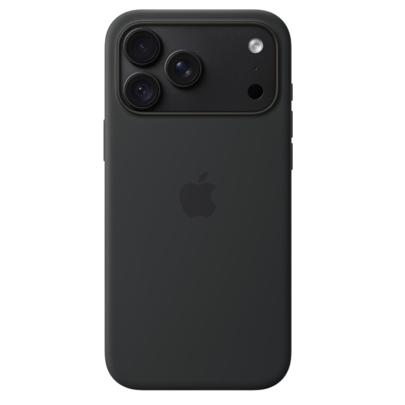 iPhone 18 Pro Max Silicone Case with MS - Black
