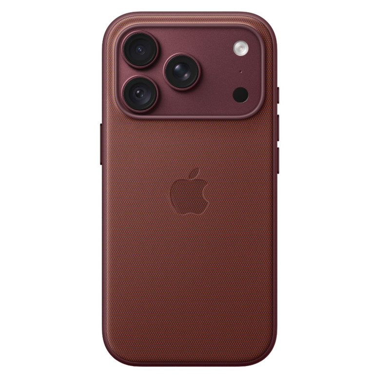 iPhone 18 Pro TechWoven Case with MS - Burgundy