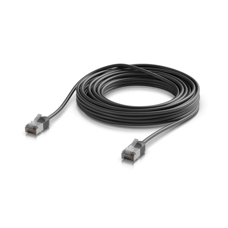 Ubiquiti UACC-Cable-Patch-Outdoor-C6A-8M-BK, UniFi Premium Patch Cable Outdoor, 8m, čierna