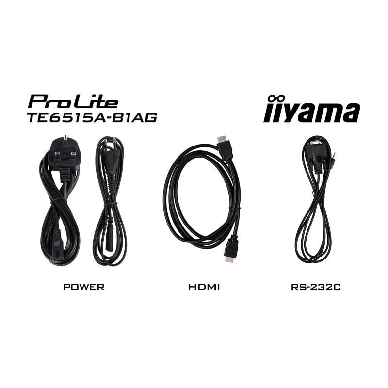 65'' iiyama TE6515A-B1AG: IPS, 4K, EDLÁ, NFC