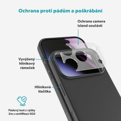 Epico Silicone Mag+ Case iPhone 17 Pro Max/18 Pro Max čierna