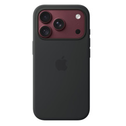 APPLE - iPhone 18 Pre Silicone Case with MS - Black