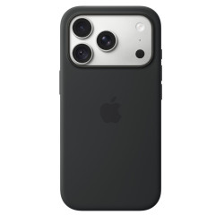 APPLE - iPhone 18 Pre Silicone Case with MS - Black