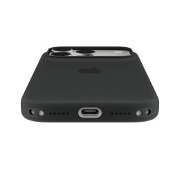 APPLE - iPhone 18 Pre Silicone Case with MS - Black