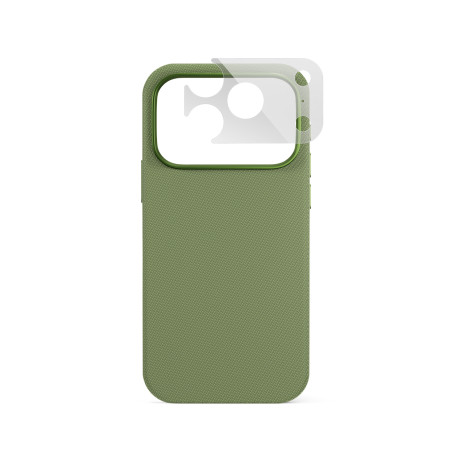 Epico SolidWoven Mag+ Case iPhone 17 Pro/18 Pro zelená