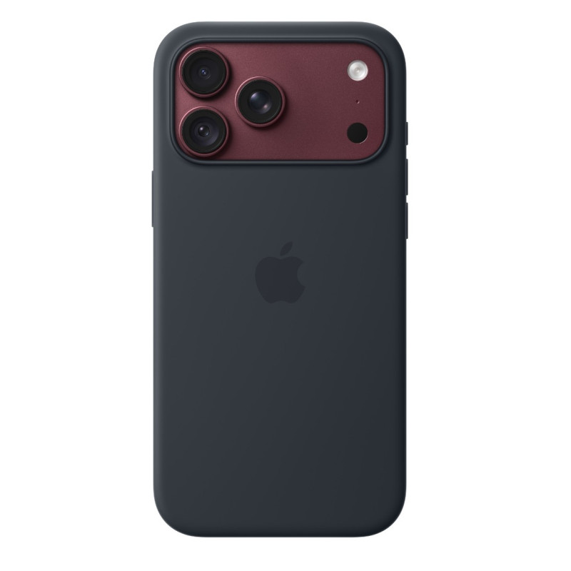 APPLE - iPhone 18 Pre Max Silicone Case with MS - N.Blue