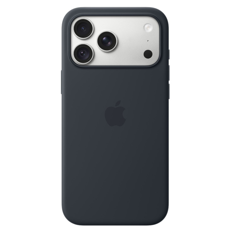 APPLE - iPhone 18 Pre Max Silicone Case with MS - N.Blue
