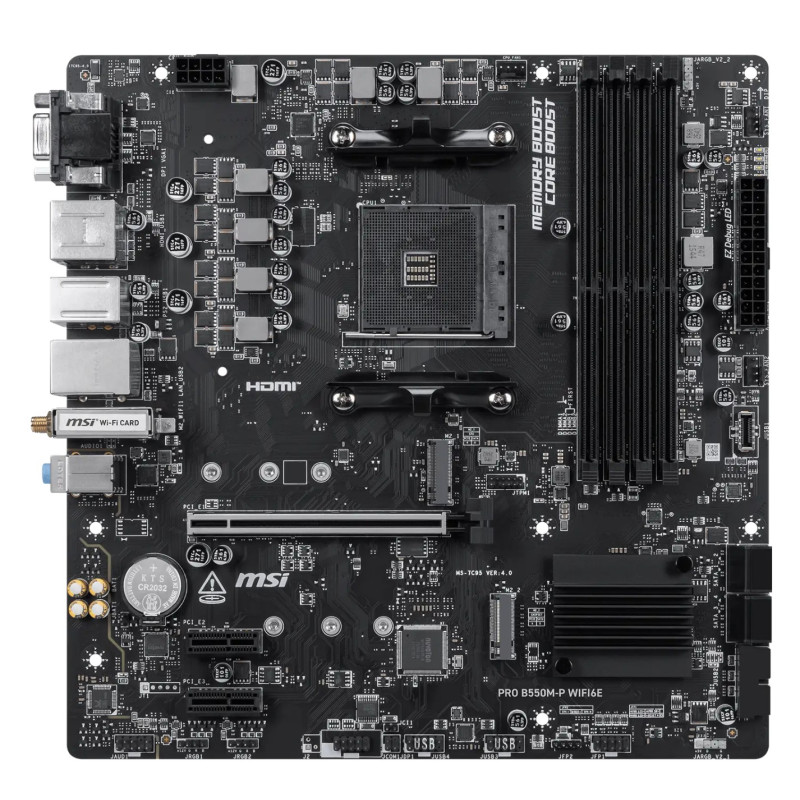 MSI PRO B550M-P WIFI6E/AM4/mATX